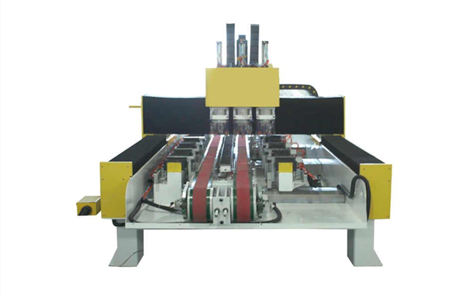 3 bits hole cutting machine in single worktable
