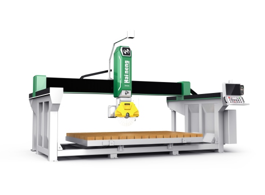 Máquina de corte de pedra CNC de 5 eixos para pontes - Corte de pedra de alta precisão